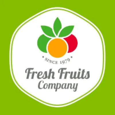 fresh fruits company logo